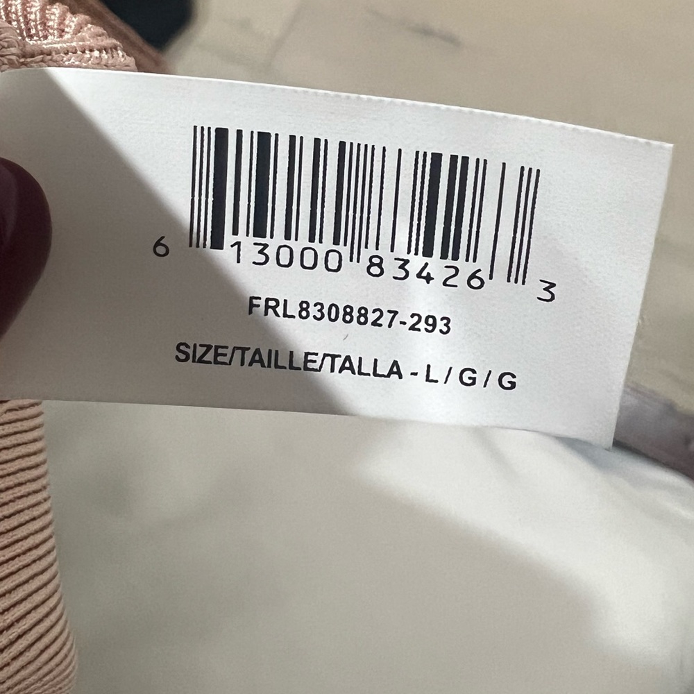 Herve Leger -Block Color Fringe Dress Size Taille… - image 3